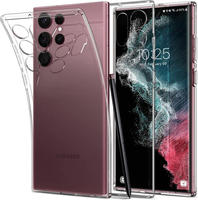 Spigen ACS03912, Spigen Liquid Crystal - crystal clear - Samsung Galaxy S22 Ultra