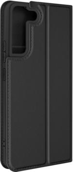 Dux Ducis Etui mit Kartenfach & Standfunktion für Samsung Galaxy S22 Plus - Schwarz