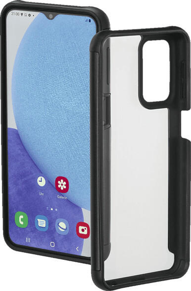 Hama Metallic Frame Backcover für Samsung Galaxy A23 4G/5G Schwarz/Transparent