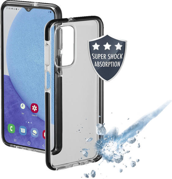Hama Protector Backcover für Samsung Galaxy A23 4G/5G Schwarz/Transparent