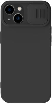 Nillkin Schutzhülle mit Kameraslider CamShield Silky für iPhone 14 Plus Schwarz
