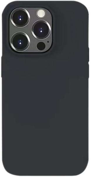 4smarts Liquid Silicone Case Cupertino (iPhone 14 Pro Max) Smartphone Hülle Schwarz