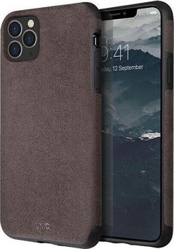 Uniq Sueve Hybrid (iPhone 11 Pro) Taupe Warm Grey