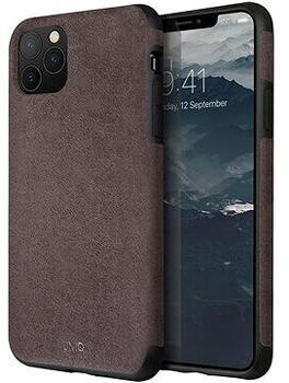 Uniq Sueve Hybrid (iPhone 11 Pro Max) Taupe Warm Grey