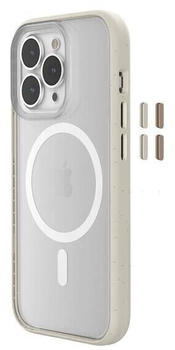 Woodcessories Clear Case MagSafe - Durchsichtige iPhone Handyhülle mit Magnet - nachhaltig aus Pflanzen IPHONE 14 PRO Offwhite/Klar