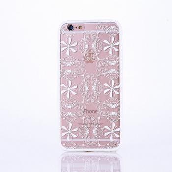 König Design Apple iPhone 6 / 6s Handy Hülle Mandala Case Schutzhülle Motiv Ornamente Weiß