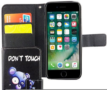 König Design Apple iPhone 6 / 6s Hülle Case Handy Cover Schutz Tasche Schutzhülle Schwarz