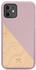 Woodcessories iPhone Hülle EcoSplit 2.0 aus Holz und veganem Leder IPHONE 11 / XR Kirsch/Rosé