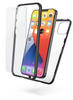 Hama 00196761, Hama Cover Magnetic+Glas Cover Apple iPhone 12 Pro Schwarz,