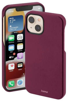 Hama Finest Sense Cover Apple iPhone 14 Bordeaux