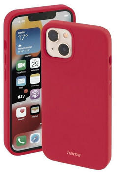 Hama MagCase Finest Feel PRO Cover Apple iPhone 14 Rot