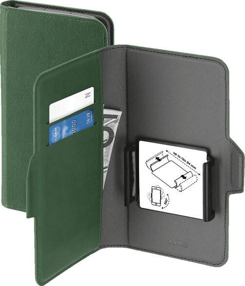 Hama Smart Move - Rainbow Booklet Universal Geräte bis 7,1 x 14,4cm Oliv