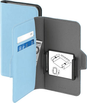 Hama Smart Move - Rainbow Booklet Universal Geräte bis 7,8 x 15,8cm Hellblau
