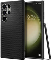 Spigen Liquid Air H&uuml;lle f&uuml;r Samsung Galaxy S23 Ultra - Matt Schwarz