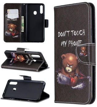Wigento Für Samsung Galaxy A20S A207F Kunstleder Handy Tasche Book Motiv 1 Schutz Hülle Case Cover Etui Neu