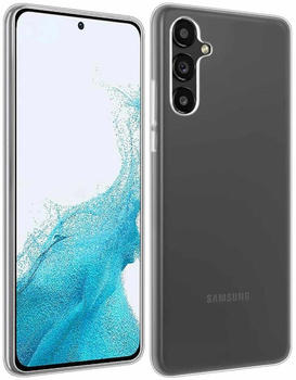 Wigento Für Samsung Galaxy A54 5G Silikoncase TPU Schutz Transparent Handy Tasche Hülle Cover Etui Zubehör Neu