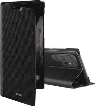 Hama Slim Pro Booklet für Samsung Galaxy S22 Ultra Schwarz