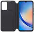 Samsung Smart View Wallet Case (Galaxy A34) Schwarz