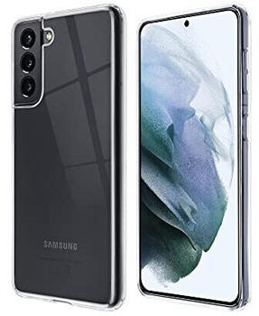 Artwizz Basic Clear Case Schutzhülle kompatibel mit Galaxy S21 (6,2') - Schlanke, Elastische und Robuste Handyhülle aus TPU mit Kratzresistenz - Transparent
