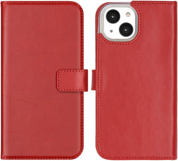 Selencia SH00050534 Bookstyle Case Apple iPhone 14 rot
