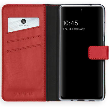 Selencia SH00008474 Bookstyle Case Samsung Galaxy S20 FE rot