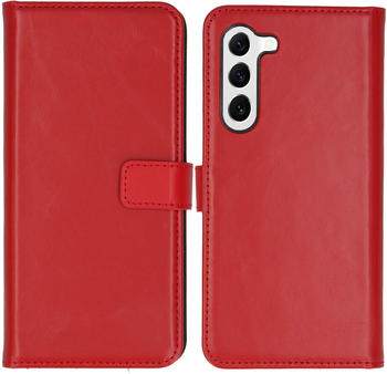 Selencia SH00055712 Bookstyle Case für Samsung Galaxy S23 rot