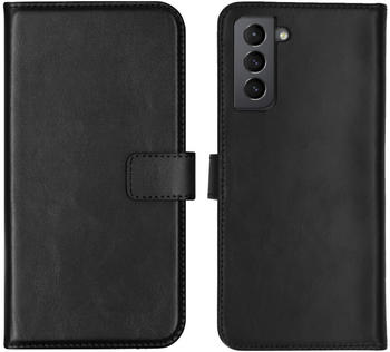 Selencia SH00009789 Bookstyle Case für Samsung Galaxy S21 schwarz
