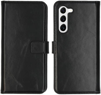 Selencia SH00055714 Bookstyle Case für Samsung Galaxy S23 schwarz