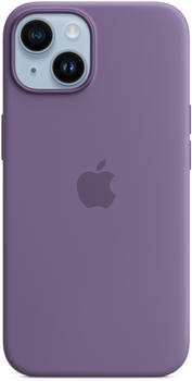 Apple Silikon Case mit MagSafe (iPhone 14) Iris