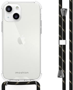 SH00044450 Apple iPhone 13 Hülle - Kunststoff - iMoshion Hard Case/Hülle mit Band/Backcover - Handyhülle Schwarz