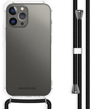 SH00044464 Apple iPhone 13 Pro Max Hülle - Kunststoff - iMoshion Hard Case/Hülle mit Band/Backcover - Handyhülle Schwarz