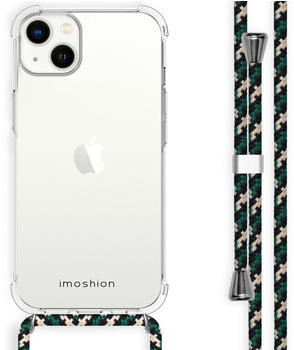 SH00050675 Apple iPhone 14 Plus Hülle - Kunststoff - iMoshion Hard Case/Hülle mit Band/Backcover - Handyhülle Grün