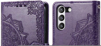 SH00042715 Samsung Galaxy S21 FE H&uuml;lle - Kunstleder - iMoshion Klapph&uuml;lle - Handyh&uuml;lle Lila