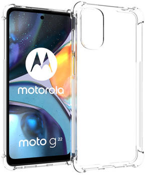 SH00049826 Motorola Moto G22 Hülle - Silikon - iMoshion Soft Case/Backcover - Handyhülle Transparent