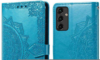 SH00057053 Samsung Galaxy A14 (5G) Hülle - Kunstleder - iMoshion Klapphülle - Handyhülle Türkis