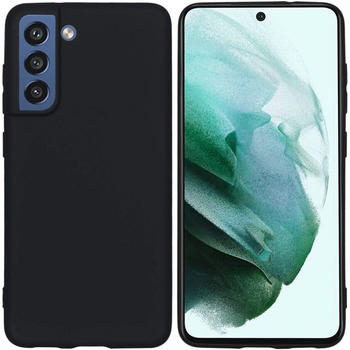 iMoshion SH00046320 für Samsung Galaxy S21 FE Hülle - Silikon - iMoshion Soft Case/Backcover - Handyhülle Schwarz