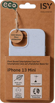 ISY ISC-6002 BioCase Backcover Apple iPhone 13 Mini Blau