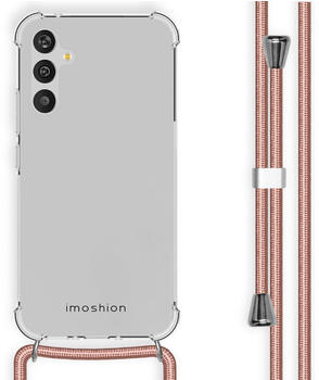 iMoshion SH00057322 Samsung Galaxy A34 (5G) Hülle - Kunststoff - iMoshion Hard Case/Hülle mit Band/Backcover - Handyhülle Rosegold