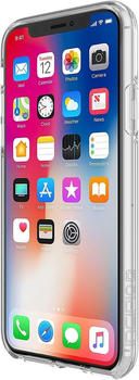 Incipio Schutzhülle Not Today für iPhone X und XS Handyhülle transparent