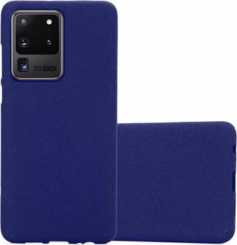 Cadorabo TPU Frosted Cover (Galaxy S20 Ultra) Blau