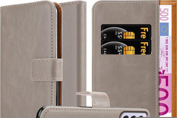 Cadorabo Luxury Book Hülle (Galaxy A33 5G) Braun