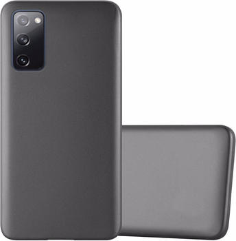 Cadorabo TPU Matt Metallic Cover (Galaxy S20 FE) Grau