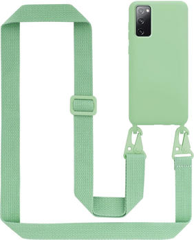 Cadorabo TPU Cover Handy Kette Liquid (Galaxy S20 FE) Grün
