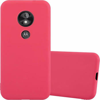 Cadorabo TPU Candy Cover (Motorola Moto E5 Play) Rot
