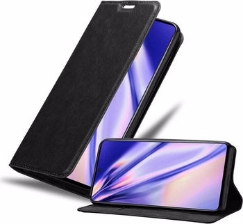 Cadorabo Book Invisible Magnet Cover (Galaxy A71 5G) Schwarz