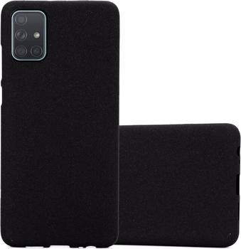 Cadorabo TPU Frosted Cover (Galaxy A71) Schwarz