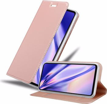 Cadorabo Book Classy Style Cover (Galaxy A72) Gold Rosa