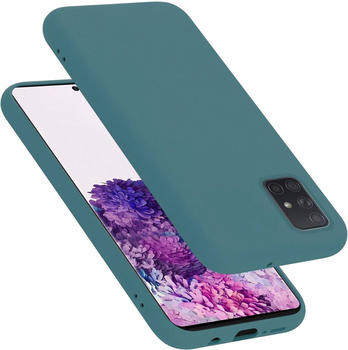 Cadorabo Liquid Case (Galaxy A71) Grün