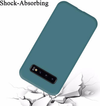 Cadorabo Liquid Case (Galaxy S10) Grün