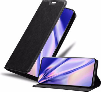 Cadorabo Book Invisible Magnet Cover (Galaxy S20+) Schwarz